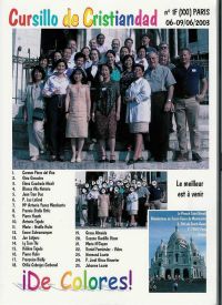 Participants au 1er cursillo français en 2003