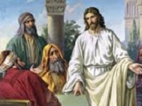 Jesus discute avec les pharisiens
