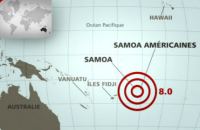 localisation de Samoa