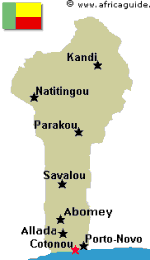 Carte du Bénin