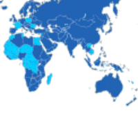 carte Afrique et Asie