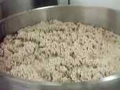 fermentation du levain dans la pâte