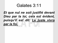 galates 3:11