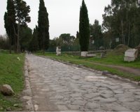Via appienne près de Rome