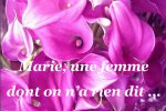 Marie, une femme dont on n'a rien dit