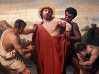 Jésus dépoullé de ses vêtements