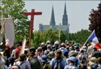 pèlerinage à la cathédrale notre-dame de chartres