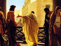 Ponce Pilate demande à la foule de choisir