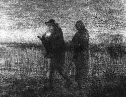 La fuite en Egypte - Jean François Millet