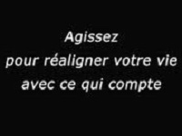 Agissez pour ce qui compte