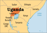 Uganda (in Central Western Africa(