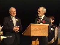 Le cardinal Marc Ouellet et M. Jean-Pierre Guay, d.p., animateur spirituel du MC de Québec